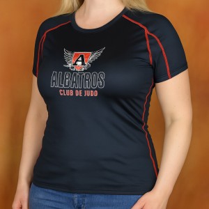 Chandail d'entrainement ajusté femme Albatros/Dojo Domaine-du-Roy