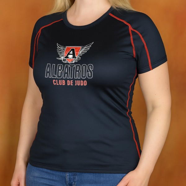 Chandail d'entrainement ajusté femme Albatros/Dojo Domaine-du-Roy
